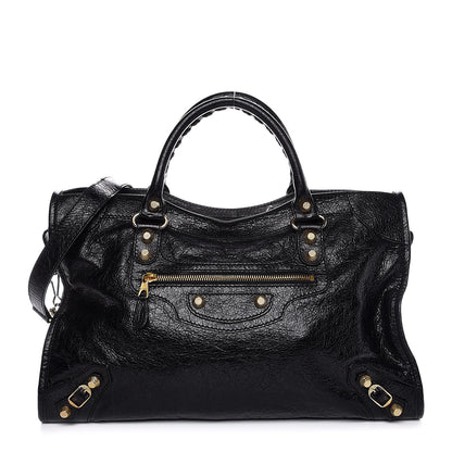 Balenciaga Agneau Giant 12 Gold Hardware City Black 1 of 8