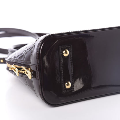 Louis Vuitton Vernis Alma BB Amarante 8 of 9