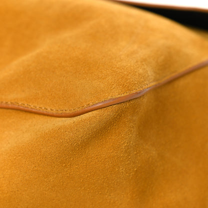 Celine Suede Medium Gourmette Amber 7 of 10