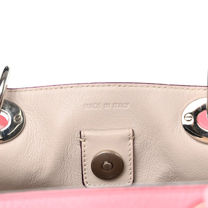 Christian Dior Bullcalf Large Diorissimo Tote Pink 8 of 18