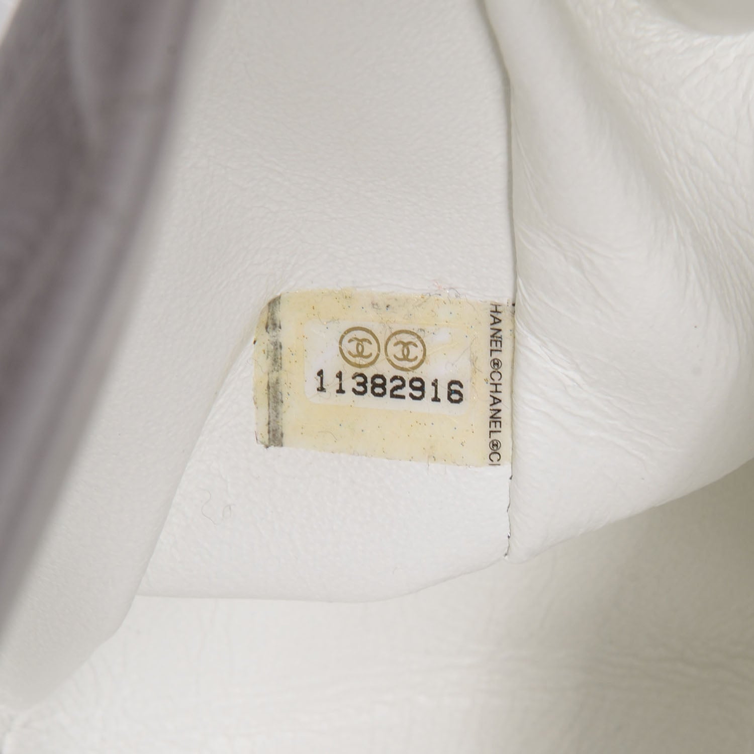 Chanel Caviar Jumbo Single Flap White 9 of 9