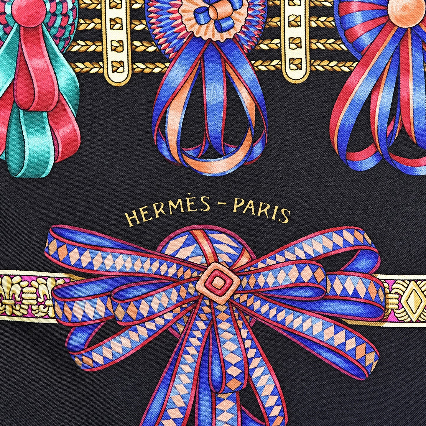 Silk Les Rubans Du Cheval Scarf 90