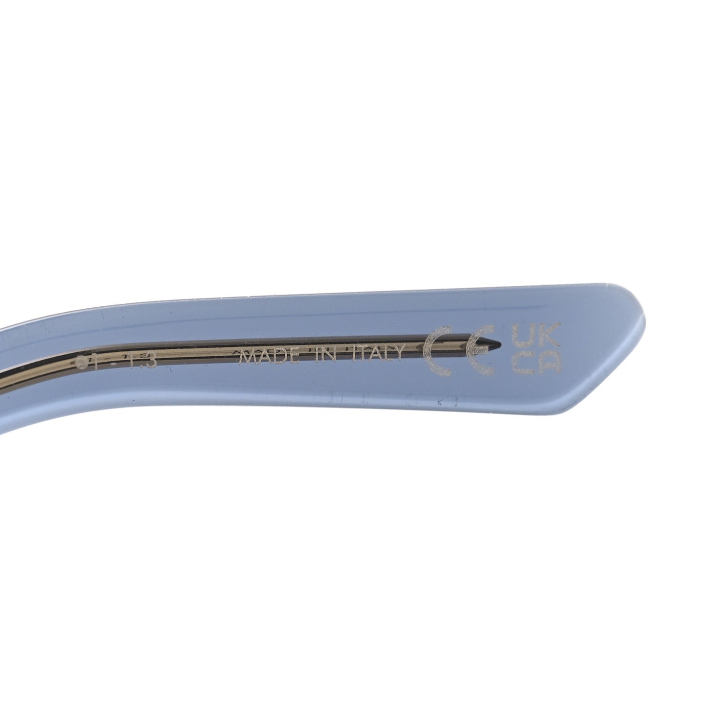 Acetate Diorsignature S10F Square Sunglasses Transparent Blue