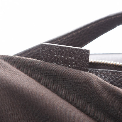 Gucci Pebbled Calfskin Broadway Tote Dark Brown 8 of 8