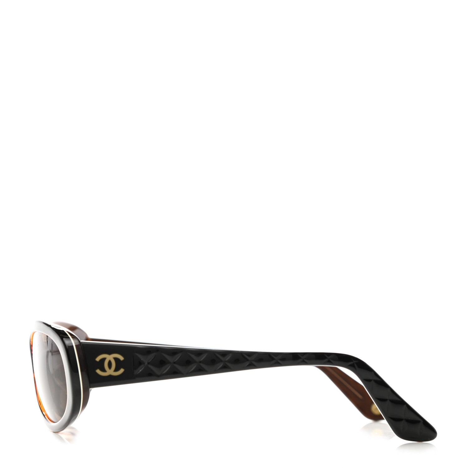 Chanel Acetate Quilted CC Sunglasses 5023 Black 3 of 7