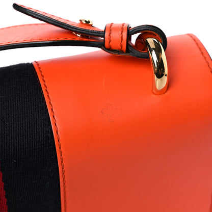 Gucci Calfskin Small Sylvie Shoulder Bag Orange 12 of 12