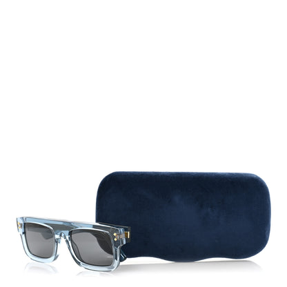 Gucci Acetate Square Frame Sunglasses GG1085S Blue 9 of 9