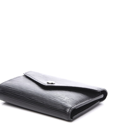 Louis Vuitton Epi Victorine Wallet Black 8 of 9