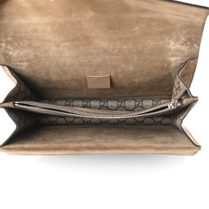 Gucci GG Supreme Monogram Small Dionysus Shoulder Bag Taupe 5 of 10