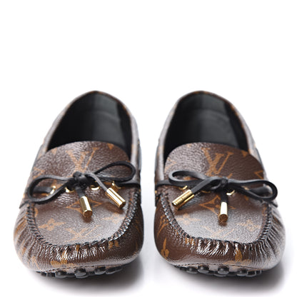 Louis Vuitton Patent Monogram Gloria Loafers 38 2 of 12