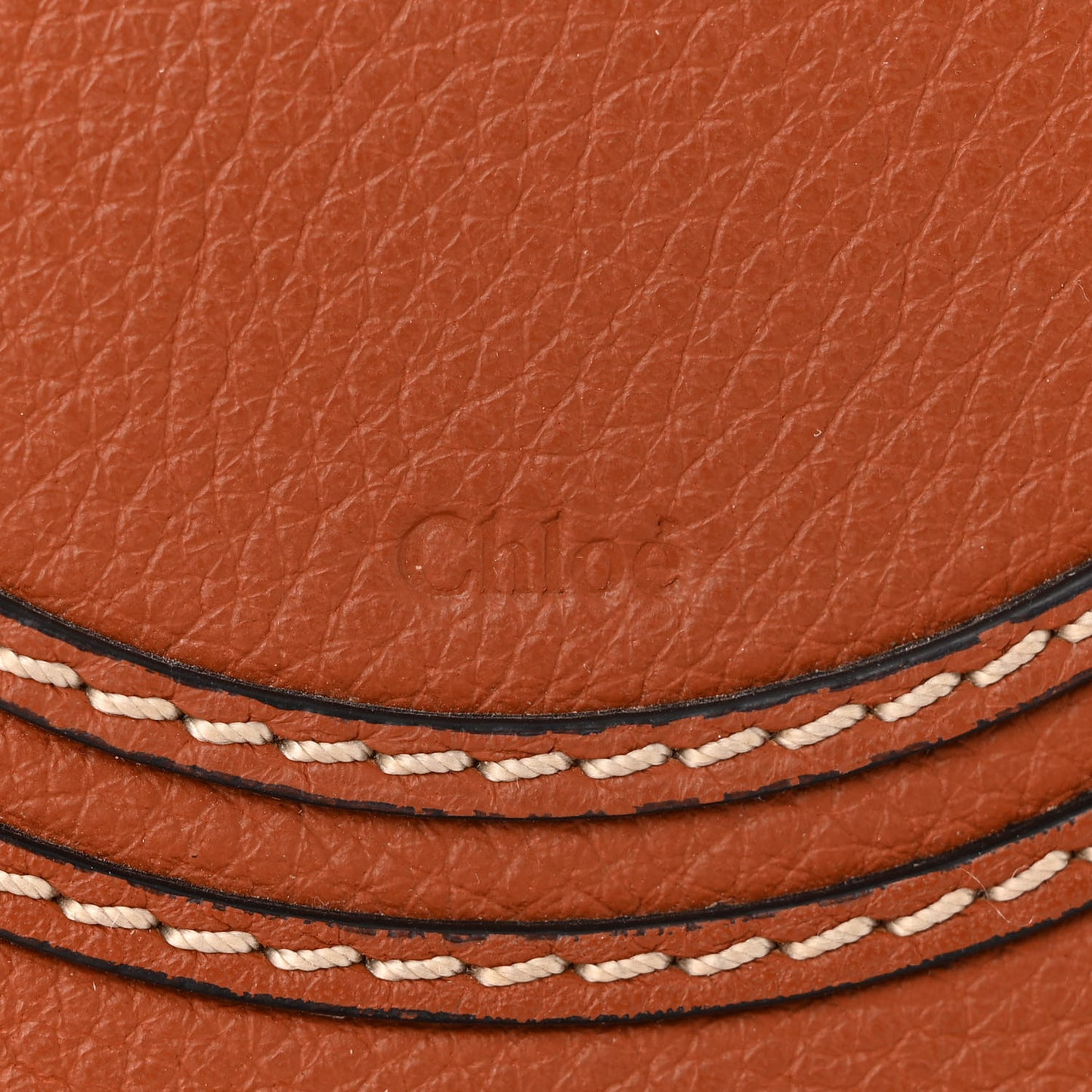 Raffia Small Grain Calfskin Medium Marcie Basket Tan