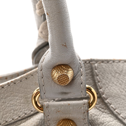 Balenciaga Chevre Giant 12 Gold Hardware Hamilton Velo Gris Ciment 12 of 15