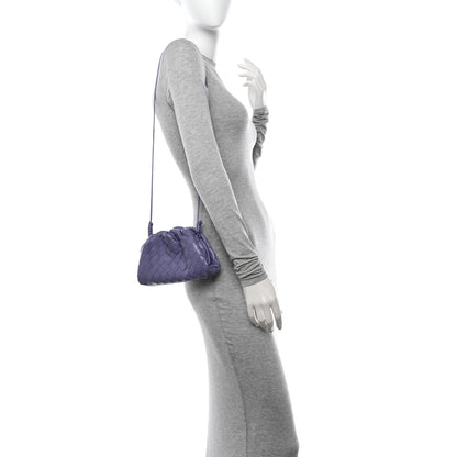 Bottega Veneta Nappa Intrecciato The Mini Pouch Lavender 3 of 10