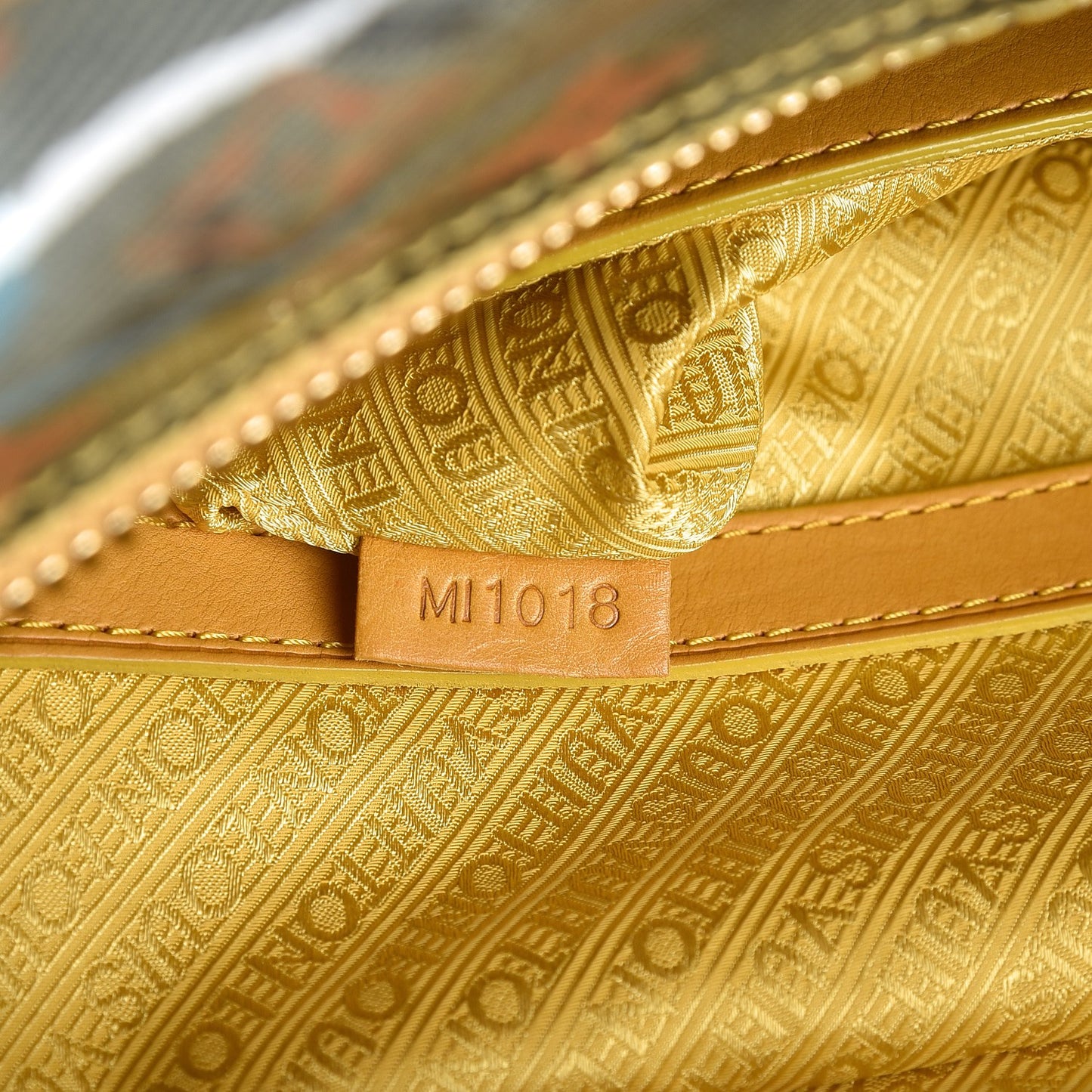 Monogram Pulp Defile Weekender PM Yellow