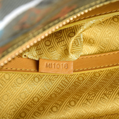 Louis Vuitton Monogram Pulp Defile Weekender PM Yellow 7 of 12