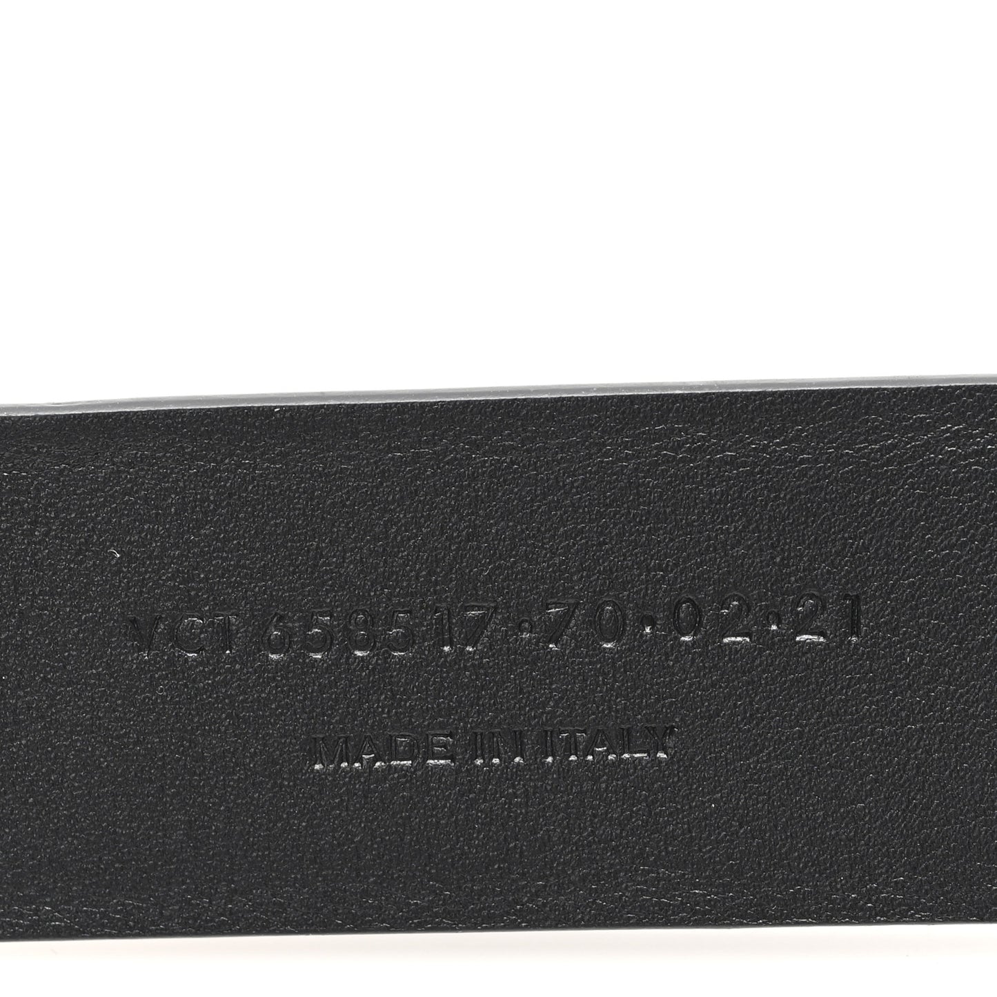 Smooth Calfskin Thin Anchor Belt 70 28 Black