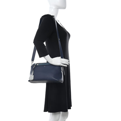 Fendi Vitello Dolce 4 Color Medium By The Way Boston Bag Blueberry Perla Multicolor 2 of 11