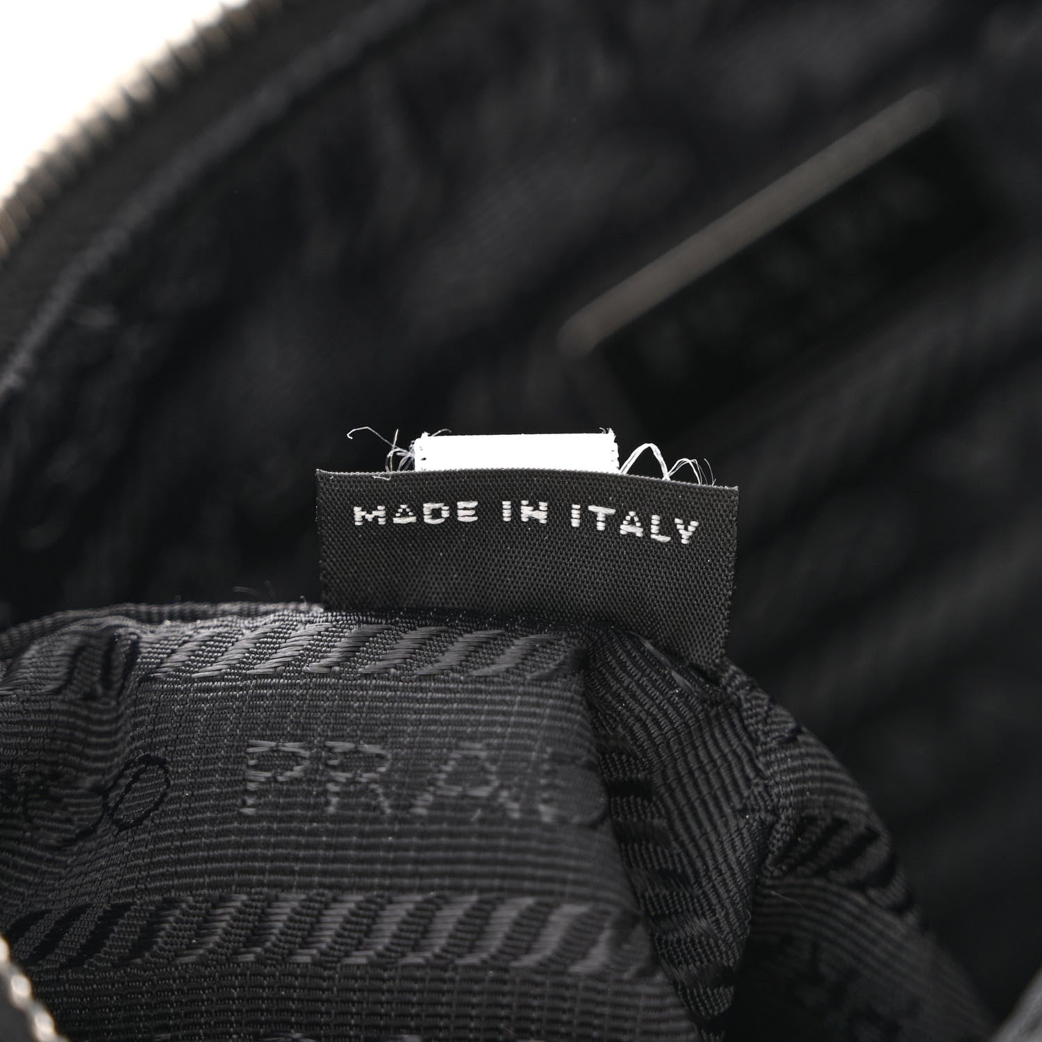 Prada Nylon Re-Edition 2005 Shoulder Bag Black 8 of 14