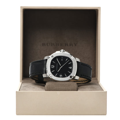Burberry Stainless Steel Calfskin 43mm The Britain Quartz Watch Black BBY1300 5 of 5