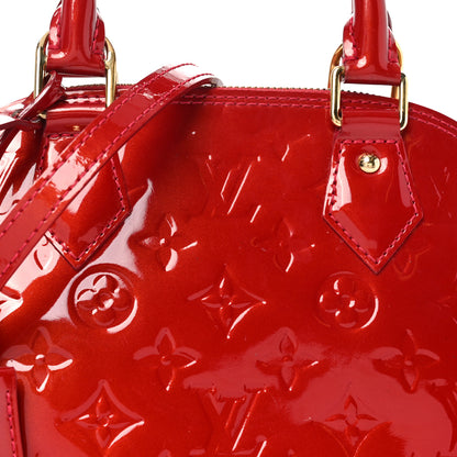 Louis Vuitton Vernis Alma BB Rose Indien 7 of 9