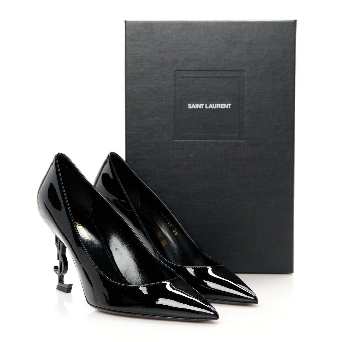 Patent Opyum 85 Pumps 39 Black