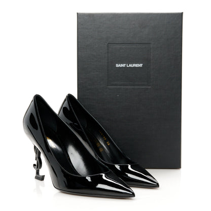 Saint Laurent Patent Opyum 85 Pumps 39 Black 10 of 10