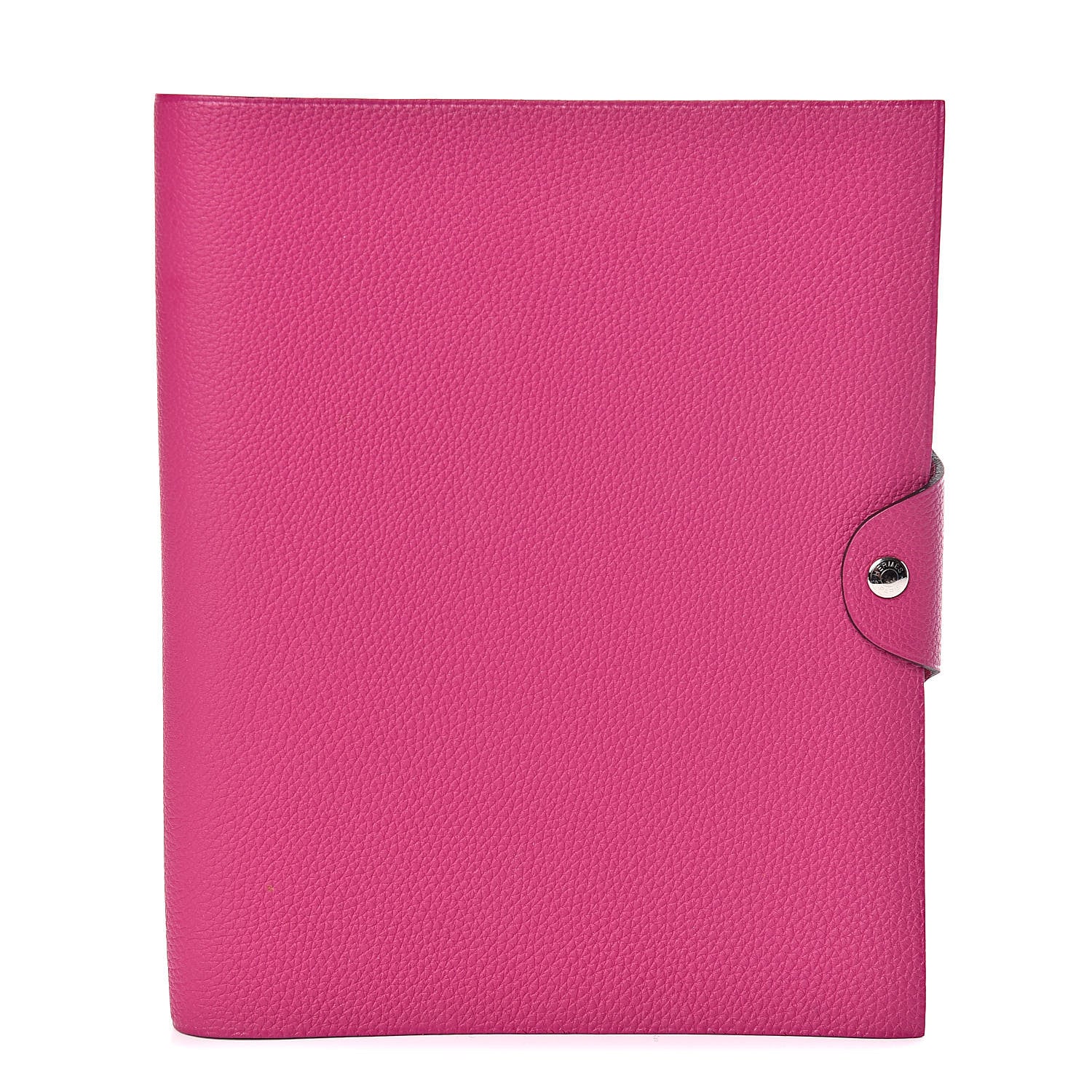 Hermes Togo Ulysse MM Notebook Cover Rose Pourpre 1 of 8