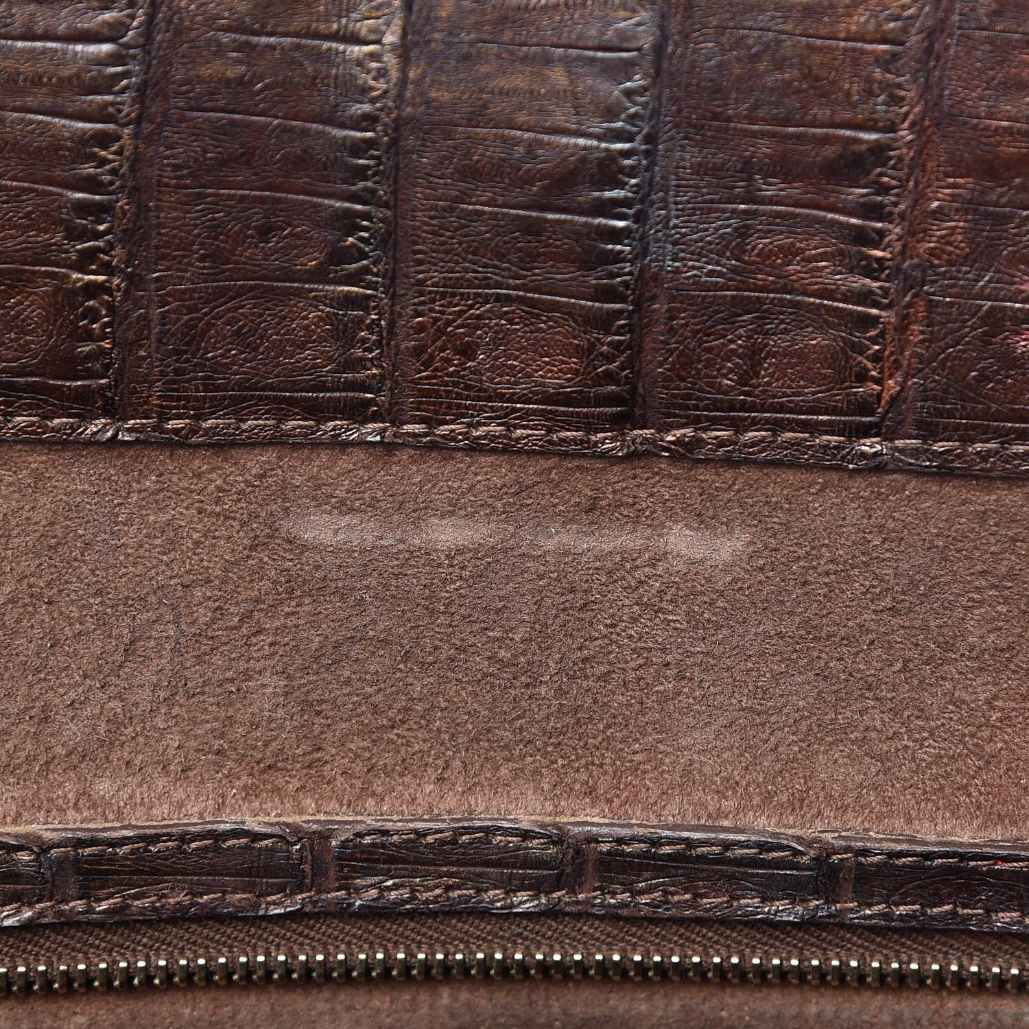 Nancy Gonzalez Crocodile Tote Brown 11 of 18