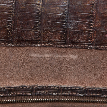 Nancy Gonzalez Crocodile Tote Brown 11 of 18