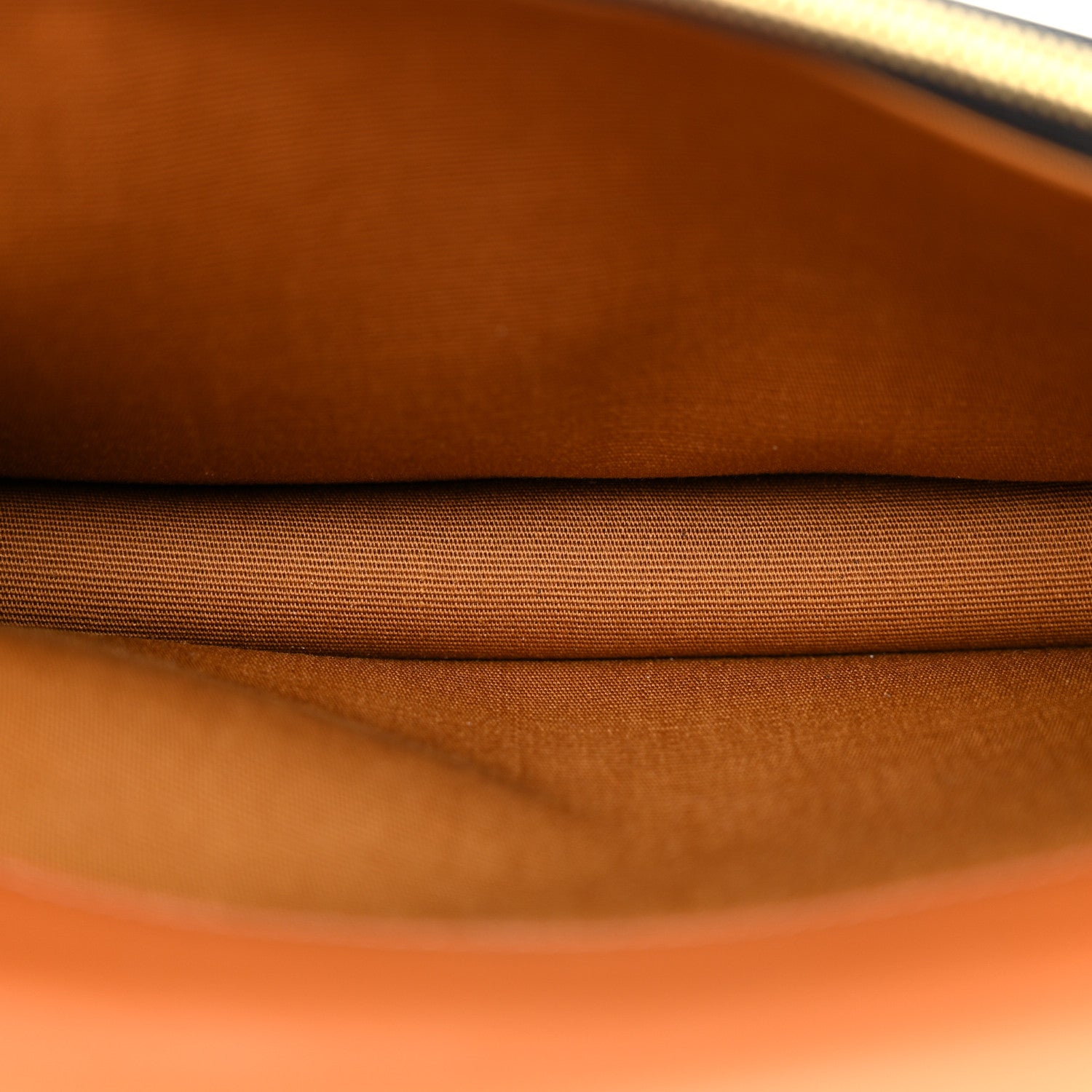 Celine Triomphe Canvas Lambskin Wallet On Strap Tan 7 of 12