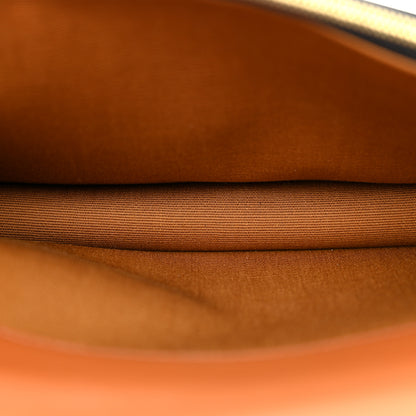 Celine Triomphe Canvas Lambskin Wallet On Strap Tan 7 of 12
