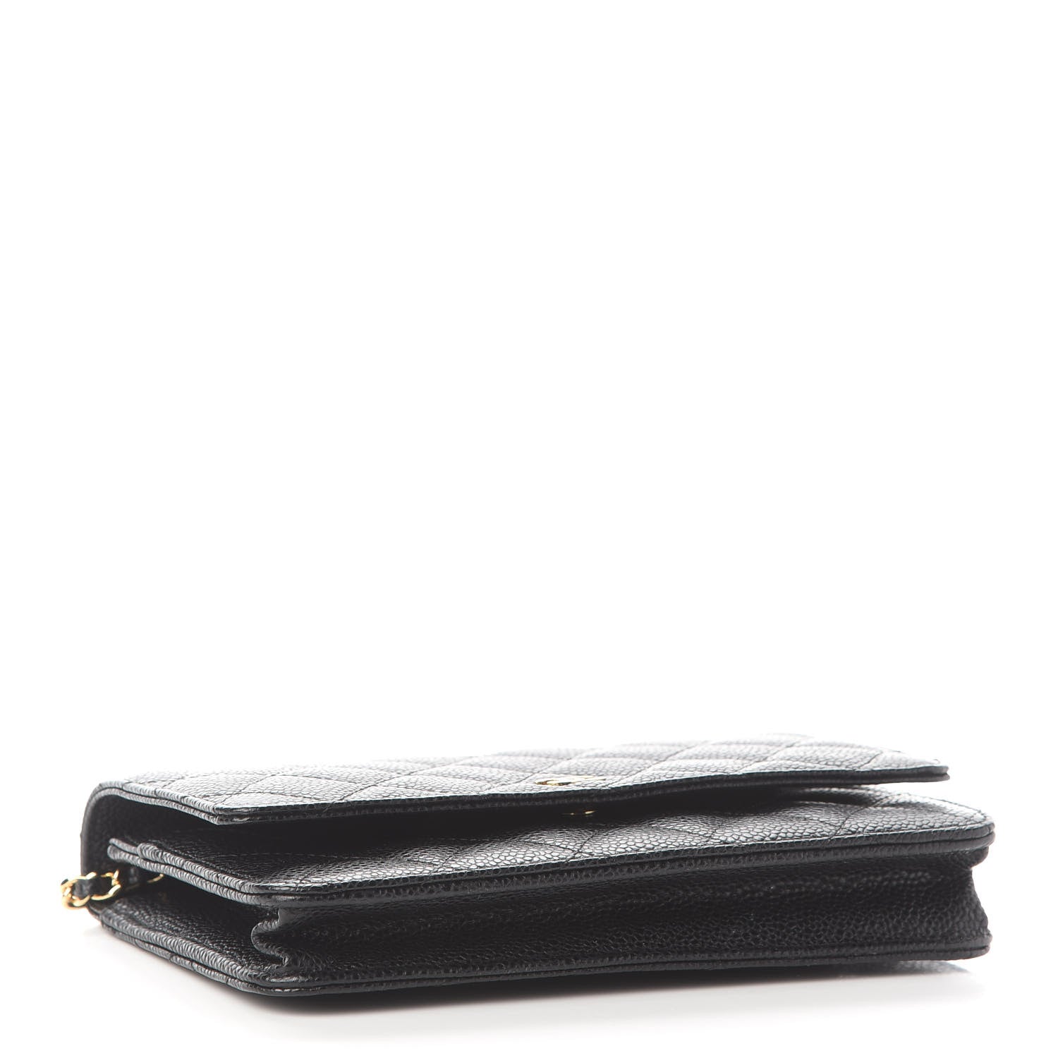 Chanel Caviar Quilted Wallet On Chain WOC Black 4 of 10