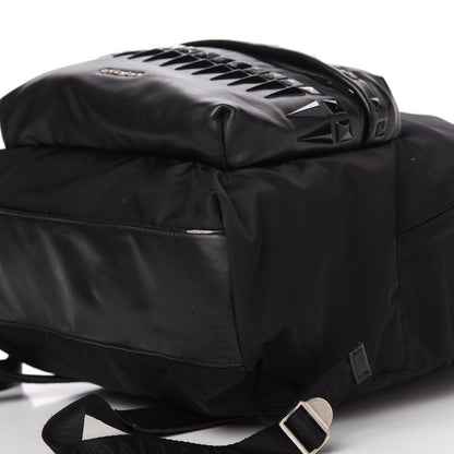 Givenchy Nylon Calfskin Studded Backpack Black 7 of 10