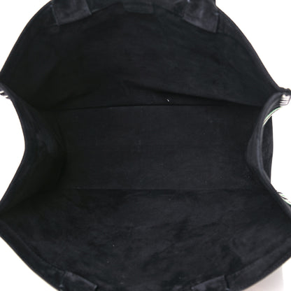 Christian Dior Suede Large L'Air Book Tote Black 4 of 11