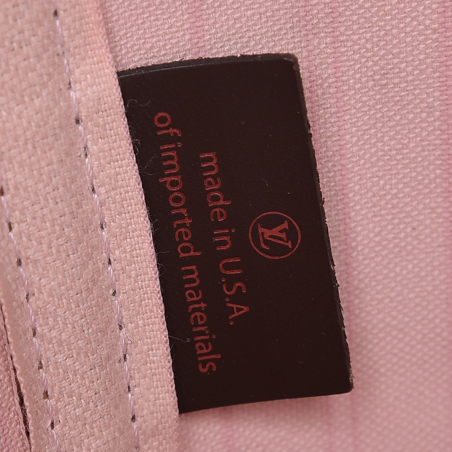 Louis Vuitton Damier Ebene Neo Neverfull MM Rose Ballerine 8 of 9