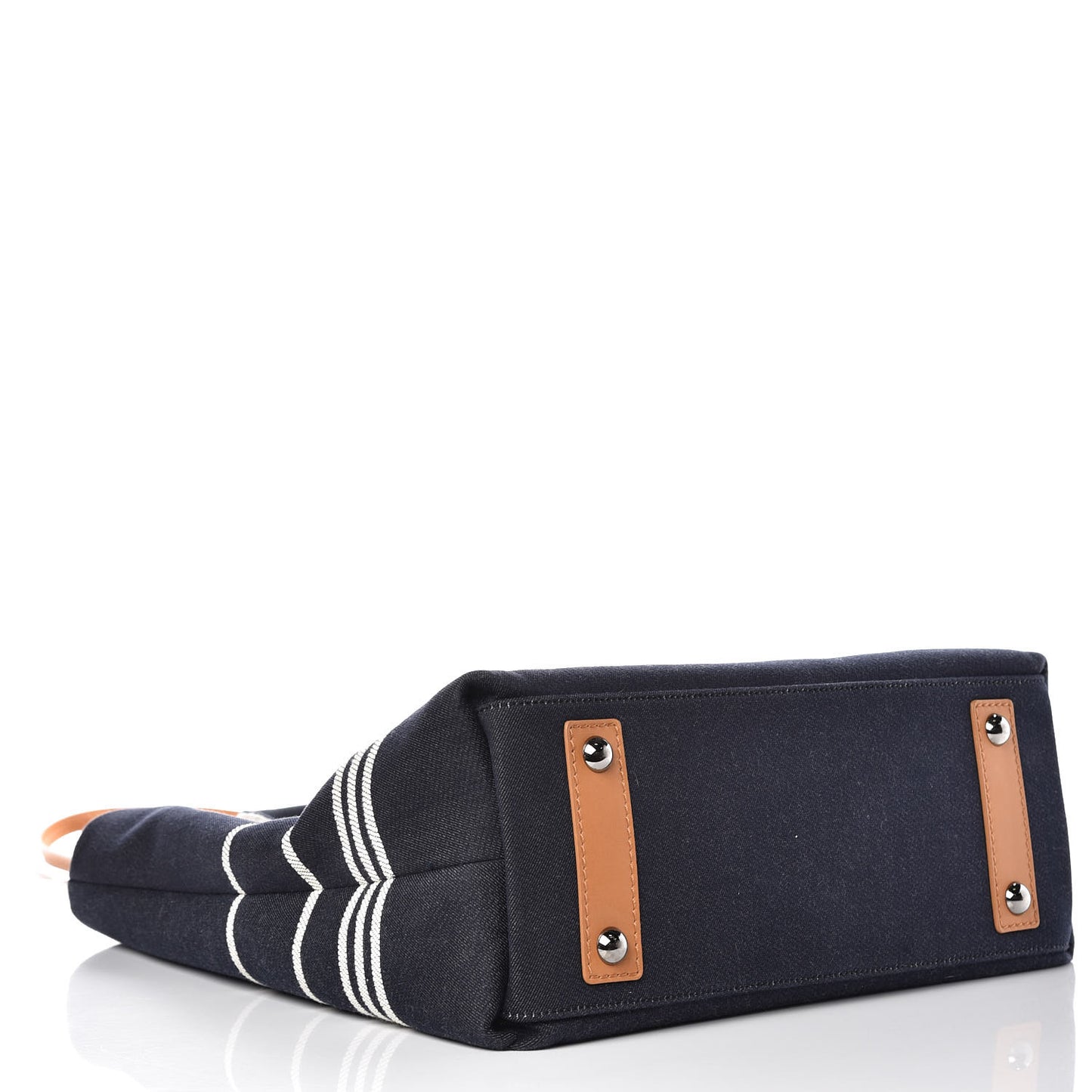 Denim Large Shopping Tote Black