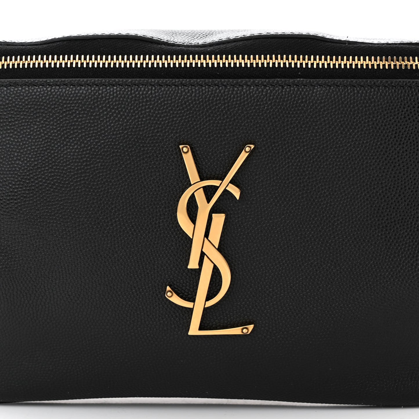 Grain De Poudre Monogram Belt Bag Black