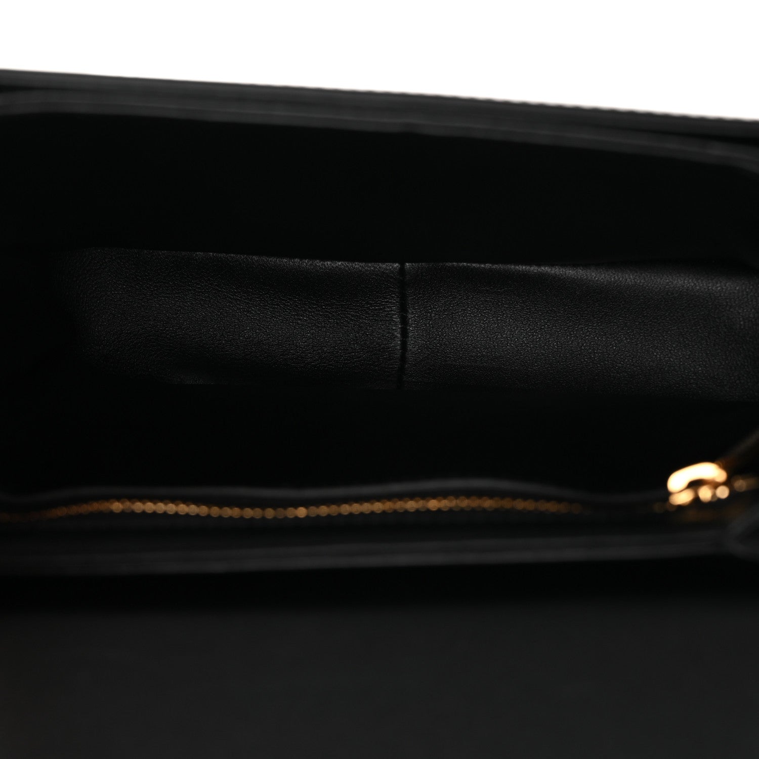 Celine Shiny Calfskin Teen Triomphe Black 5 of 9