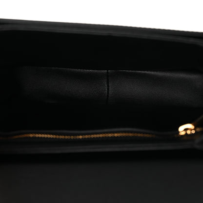 Celine Shiny Calfskin Teen Triomphe Black 5 of 9