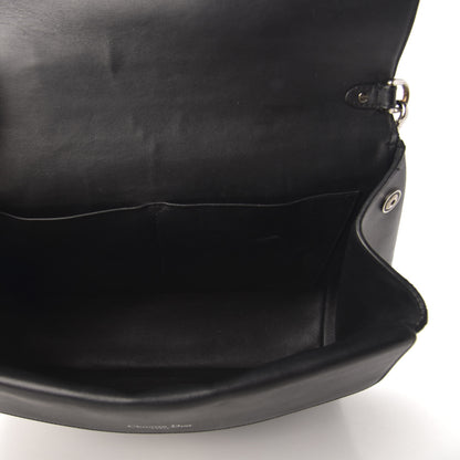 Christian Dior Smooth Calfskin Tri-Color Medium Be Dior Flap Black Blue Red 6 of 13