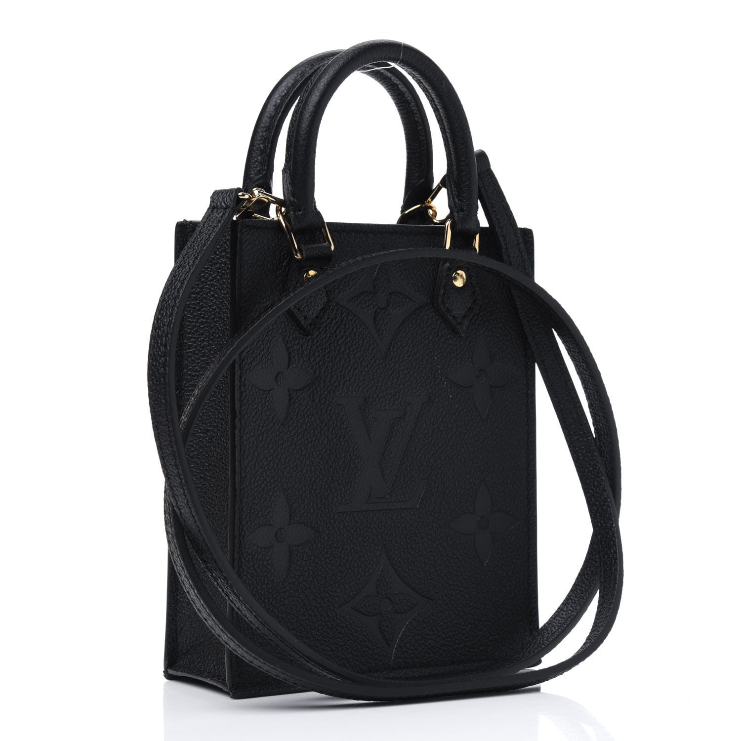 Louis Vuitton Empreinte Monogram Giant Petit Sac Plat Black 2 of 3