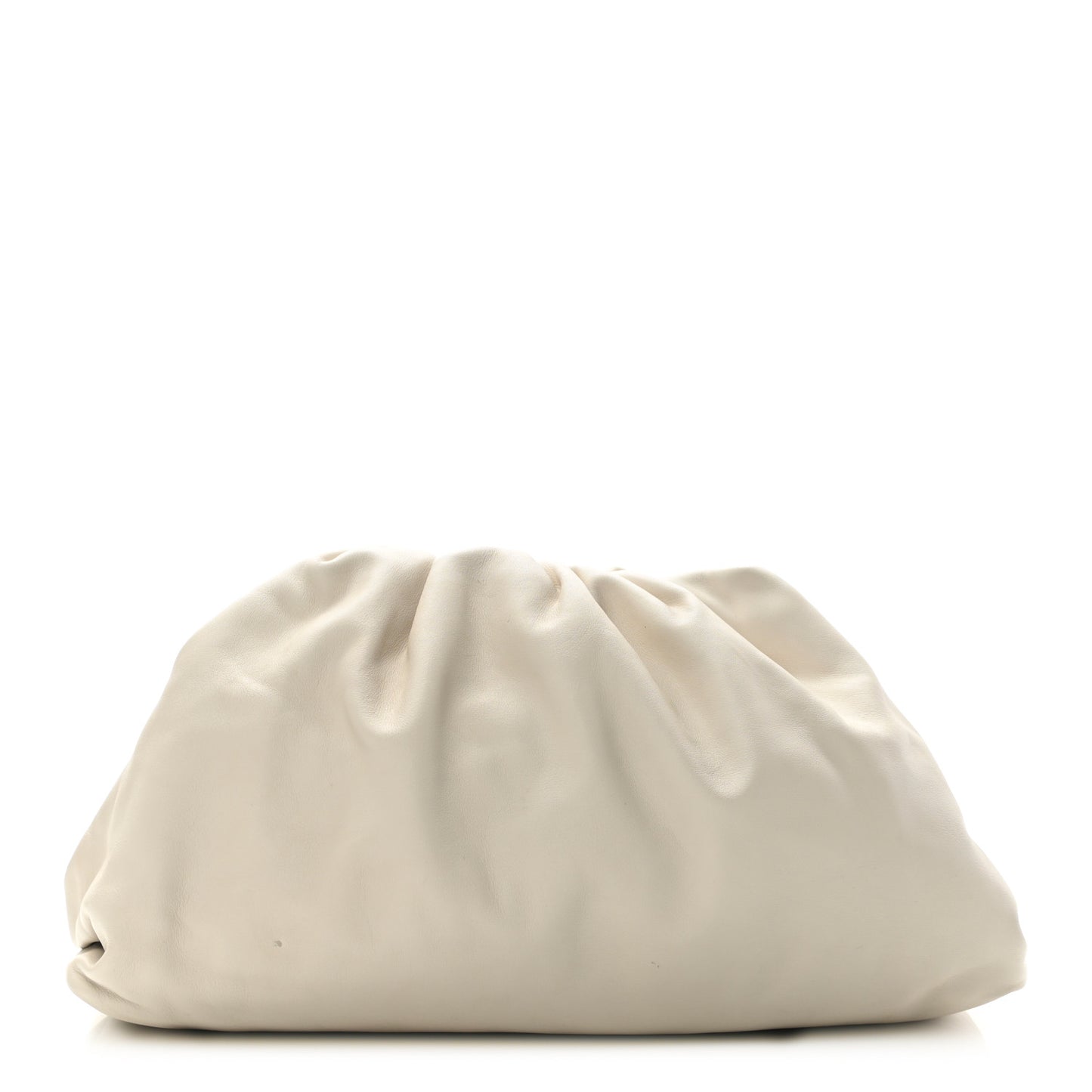 Smooth Butter Calf The Pouch Oversized Clutch Plaster