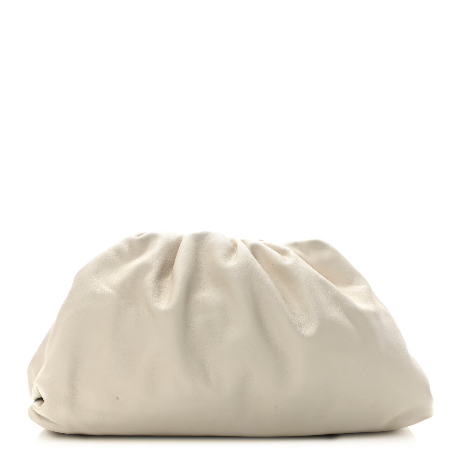 Bottega Veneta Smooth Butter Calf The Pouch Oversized Clutch Plaster 1 of 13