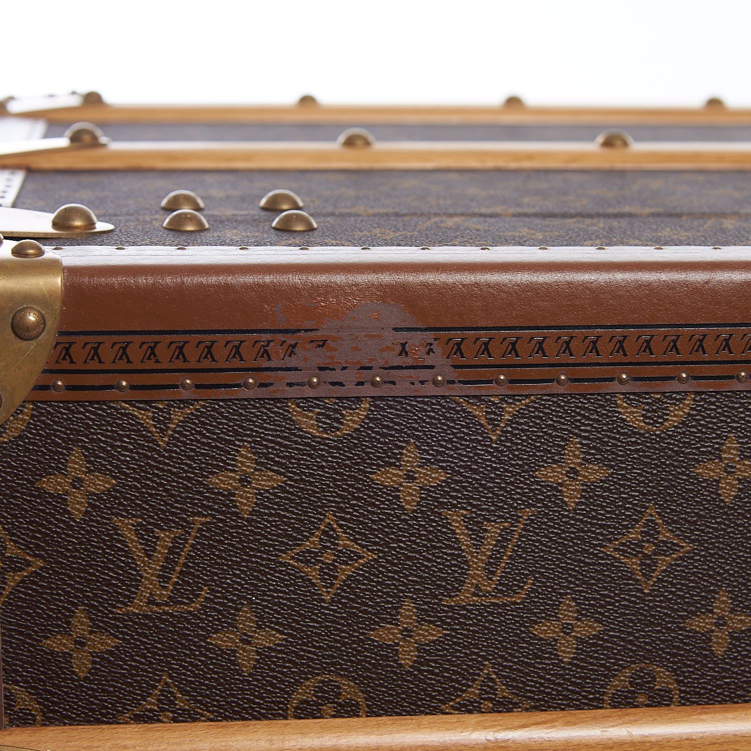 Louis Vuitton Monogram Malle Courrier Lozine Trunk 110 21 of 50
