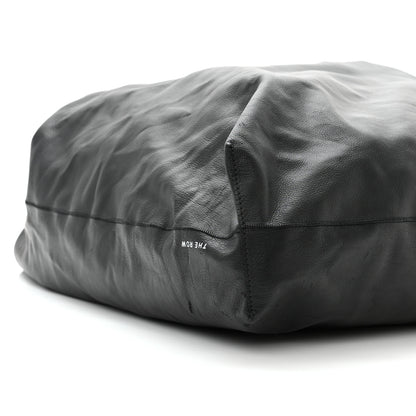 The Row Grained Calfskin Bindle Two Bag Black 8 of 9