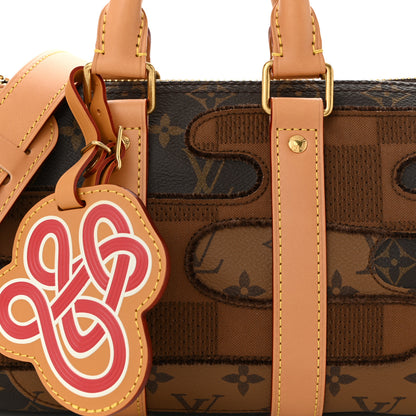 Louis Vuitton Monogram Landscape Keepall Bandouliere 25 7 of 10