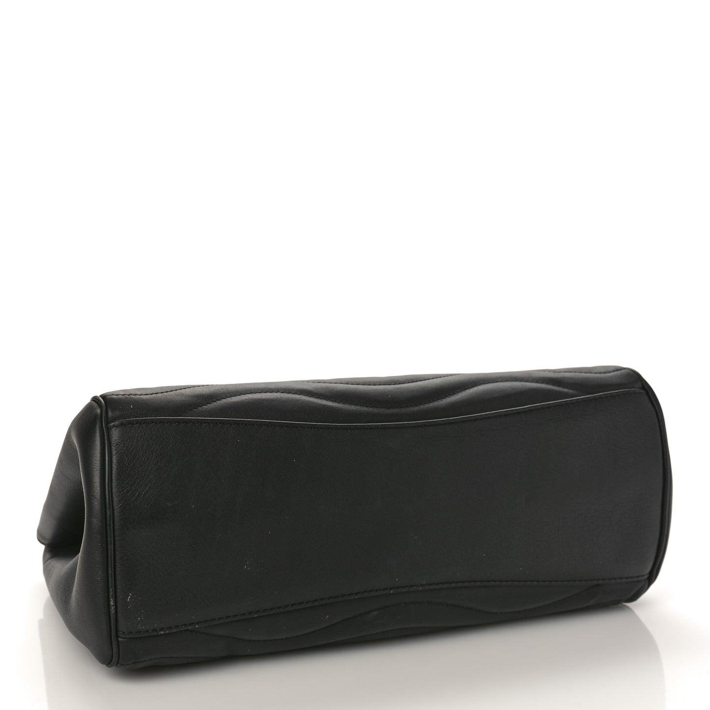 Calfskin New Wave Chain Tote Black