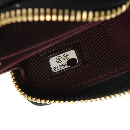 Chanel Caviar Quilted Zip Coin Purse Black 7 of 7