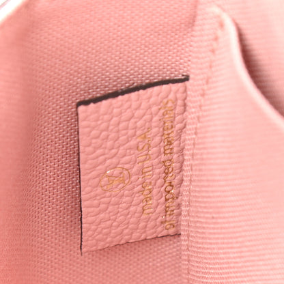 Louis Vuitton Empreinte Pochette Felicie Chain Wallet Rose Poudre 8 of 12