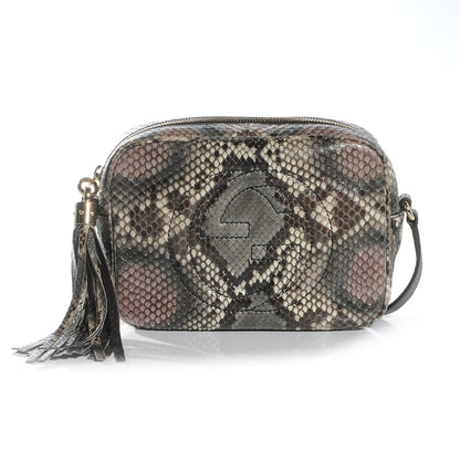 Gucci Metallic Python Soho Disco Bag 1 of 7